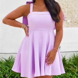 TCEC Lilac Mini Dress